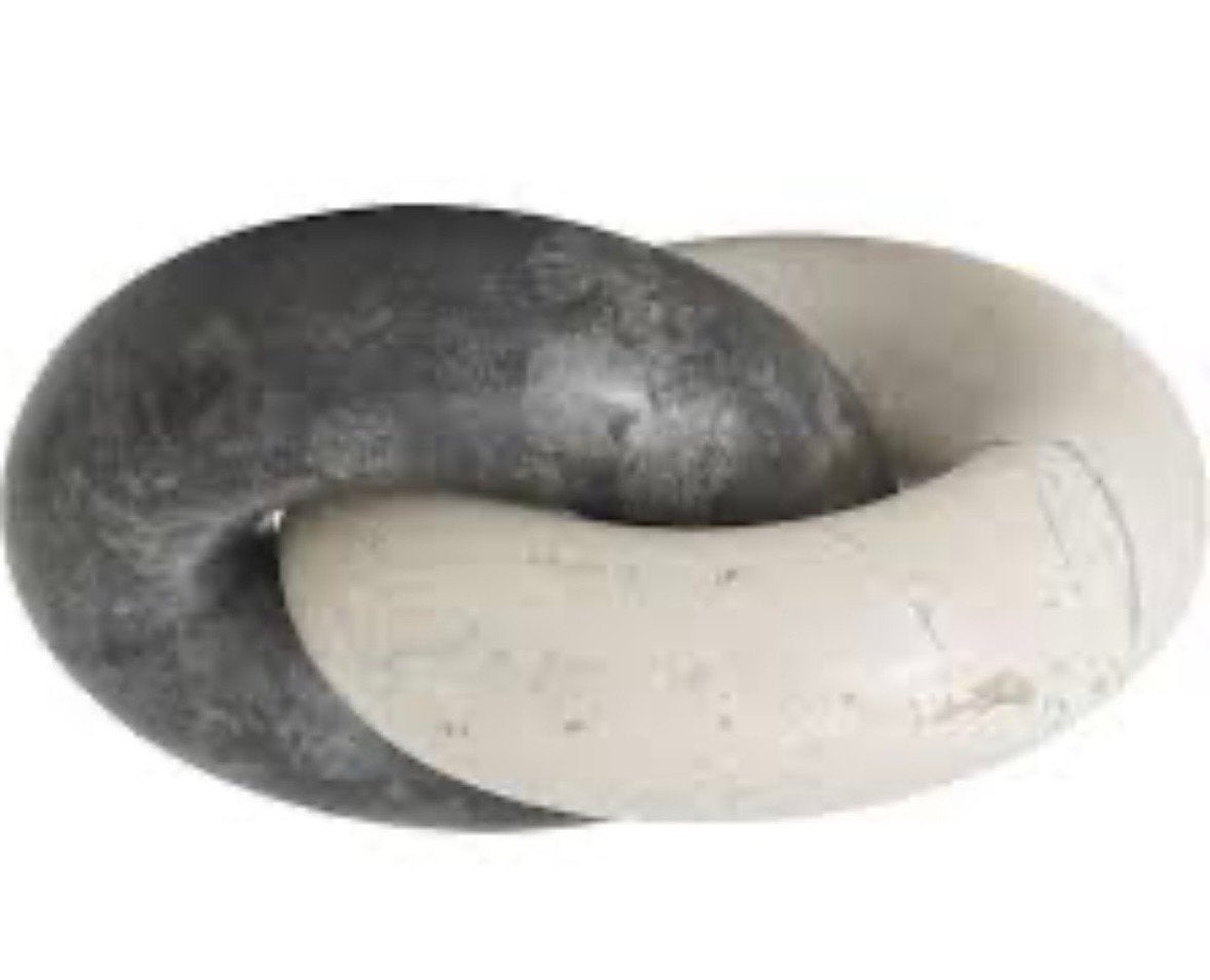 Decoratieve Marmeren / Marble chain - 16 cm diameter, Meerkleurig, Nieuw, Ophalen of Verzenden, Modern