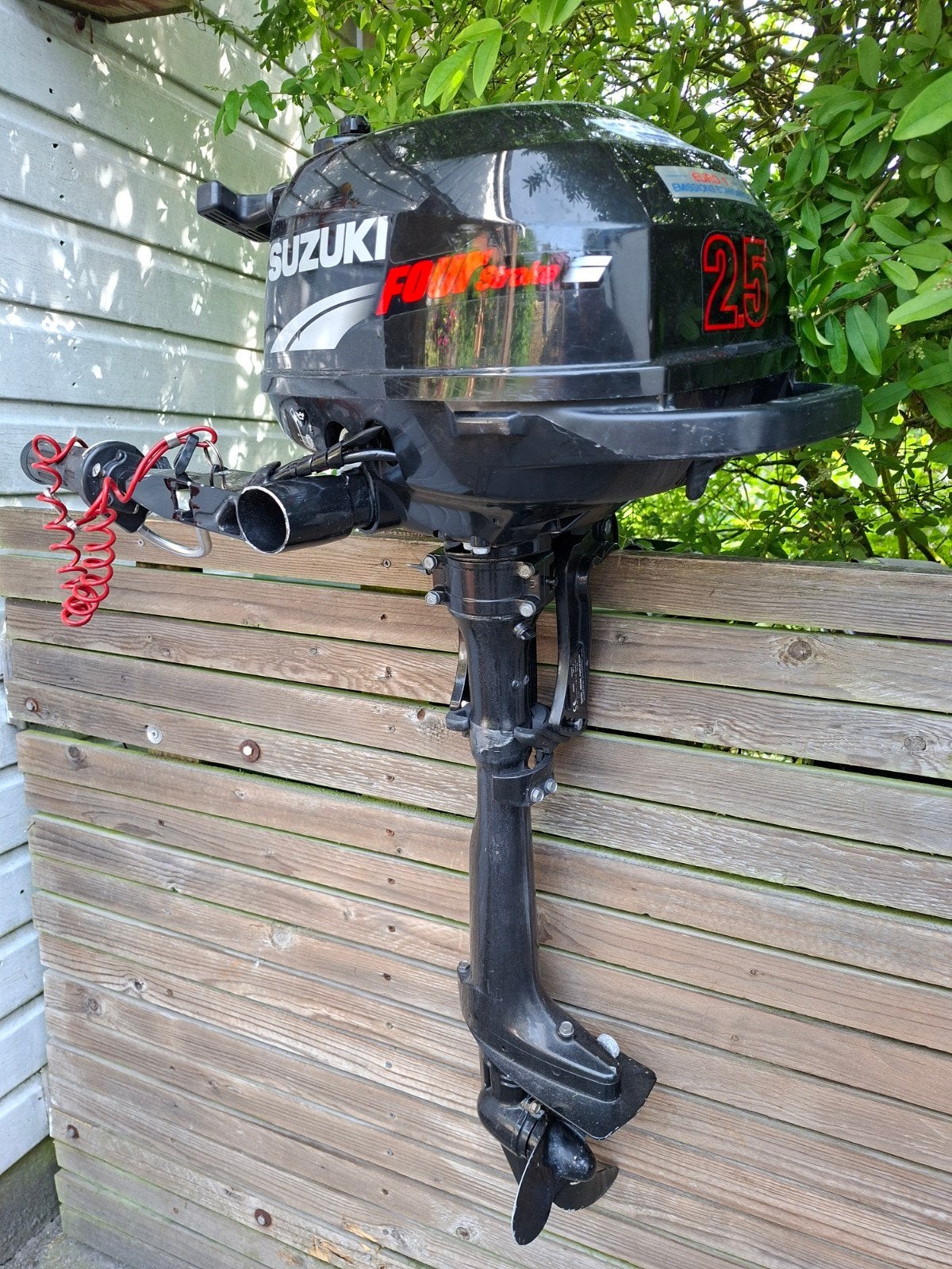 Nette Suzuki 2,5pk 4takt buitenboordmotor, Ophalen, Zo goed als nieuw