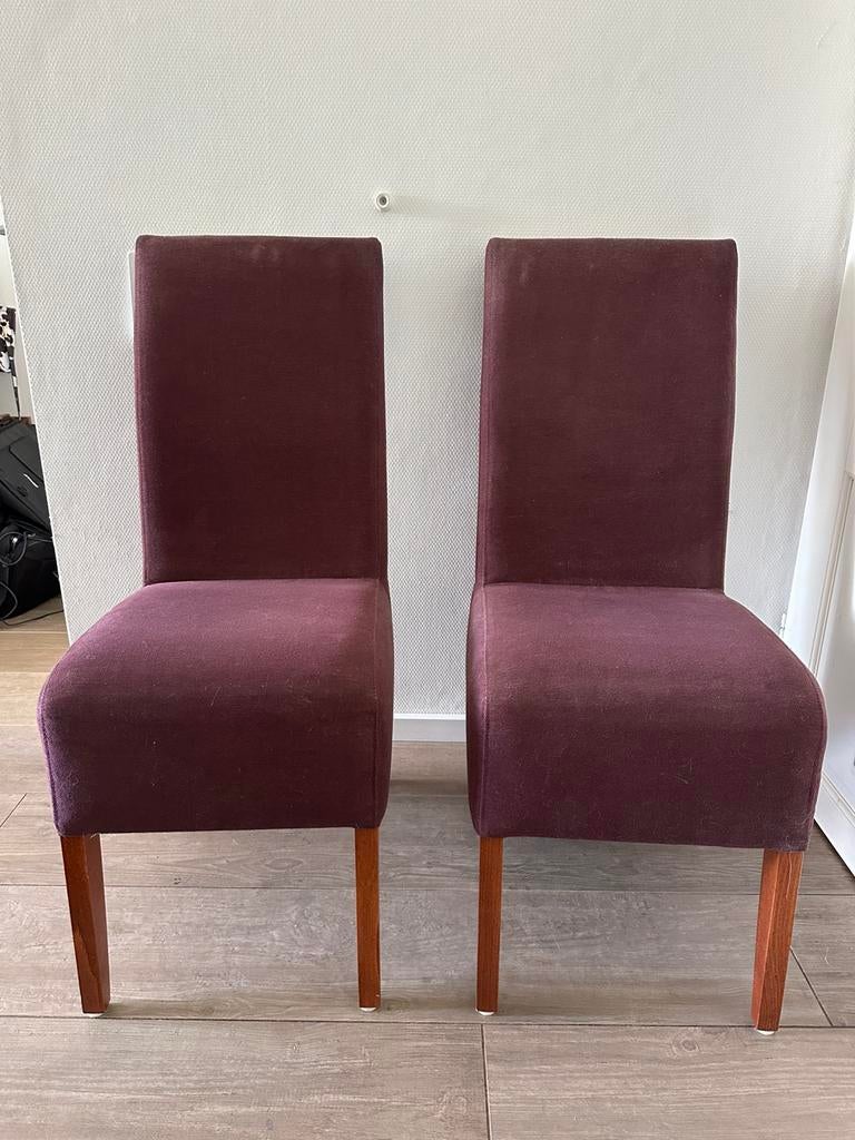 Gratis Afhalen : Twee eetstoelen,, Ophalen, Gebruikt, Twee, Overige kleuren
