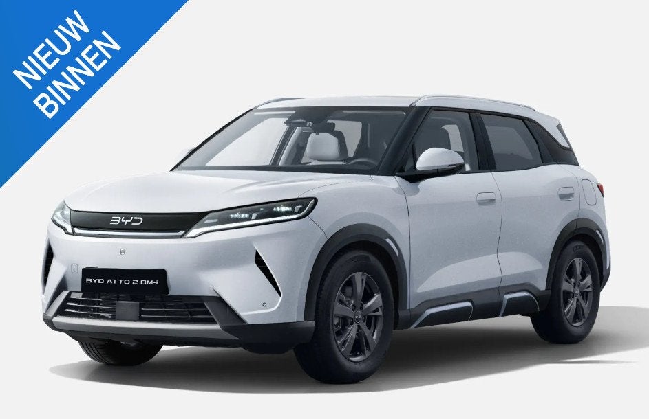 BYD ATTO 2 1.5 DM-i Active | Extra showroom actie ! | Nieuw, Auto's, Stof, 1498 cc, 4 cilinders, Wit