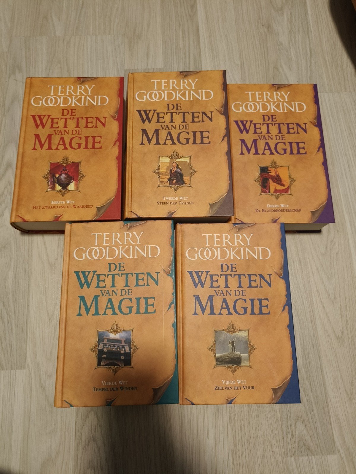 Terry Goodkind - vijf boeken, Ophalen of Verzenden, Terry Goodkind