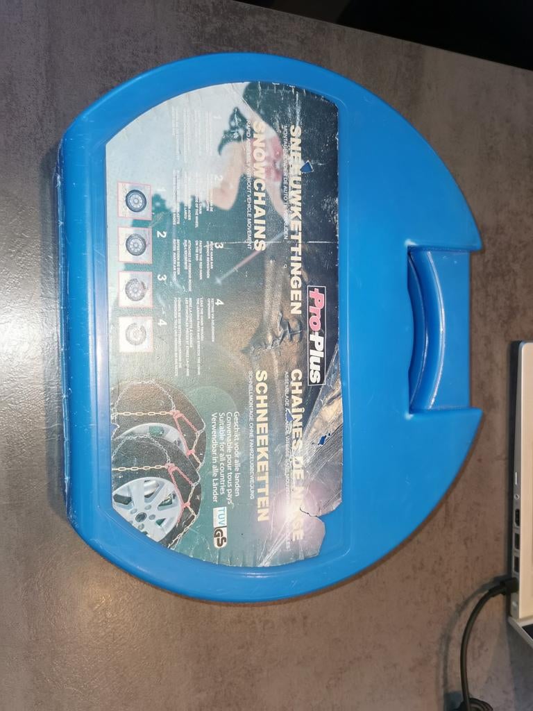 Sneeuwkettingen Pro Plus in blauwe koffer, Auto diversen, Sneeuwkettingen, Ophalen, Nieuw