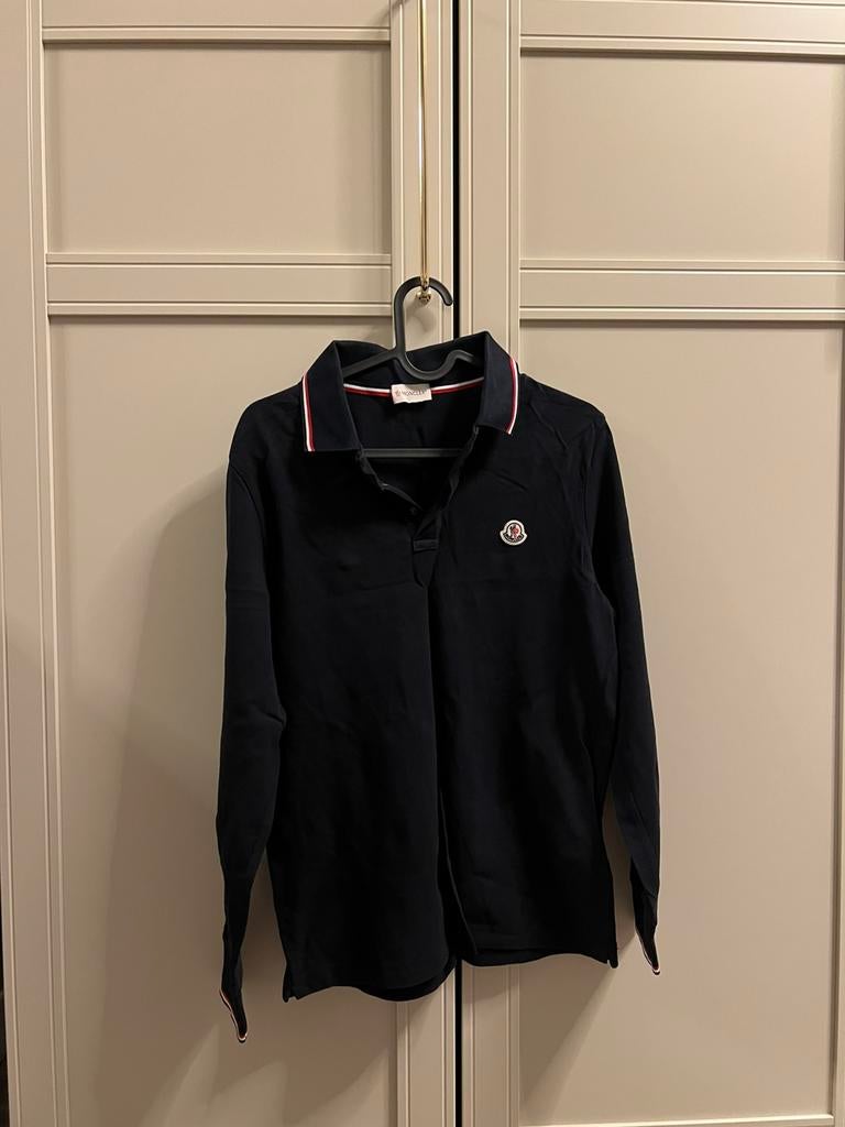 Moncler longsleeve shirt S polo nieuw, Ophalen of Verzenden, Nieuw, Maat 46 (S) of kleiner, Zwart