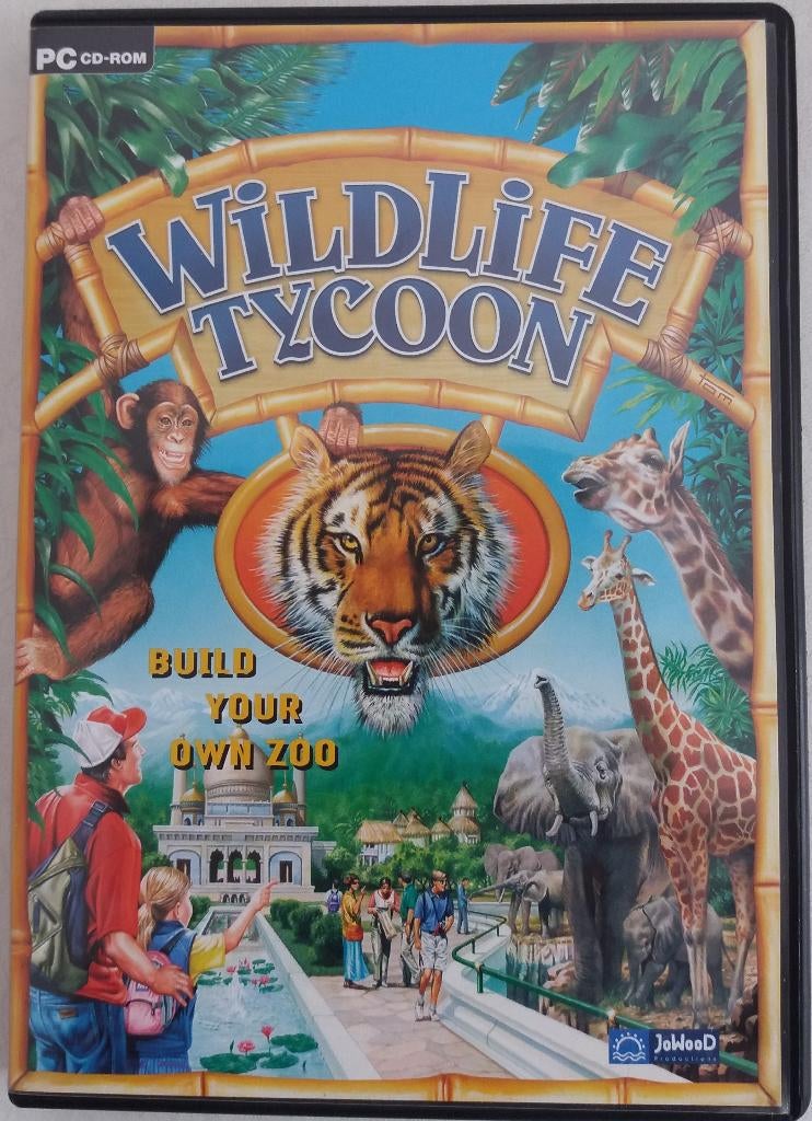 Wildlife Tycoon CD ROM build your own Zoo  KRASVRIJ, Spelcomputers en Games, Games | Pc, Puzzel en Educatief, Verzenden, 1 speler