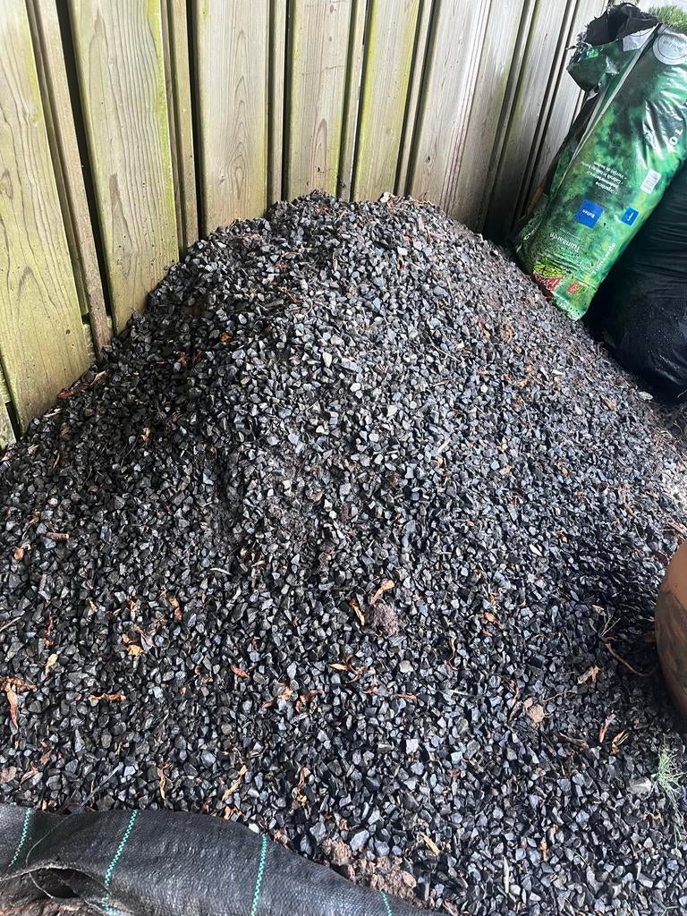 Gratis kiezels ophalen, Tuin en Terras, Ophalen of Verzenden, Gebruikt, Grijs, Grind