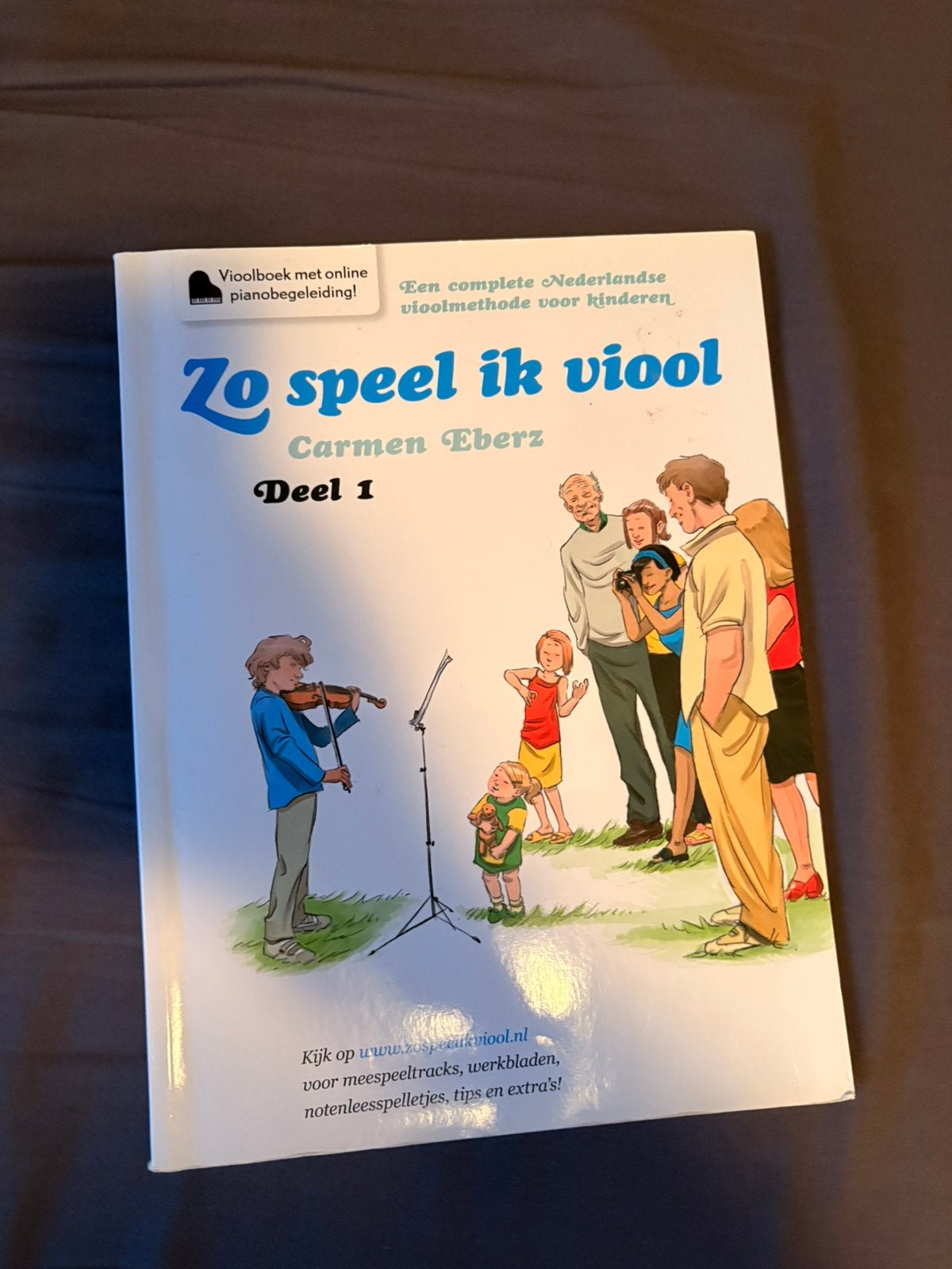 Viool les boek, Muziek en Instrumenten, Ophalen of Verzenden, Zo goed als nieuw, Les of Cursus, Klassiek
