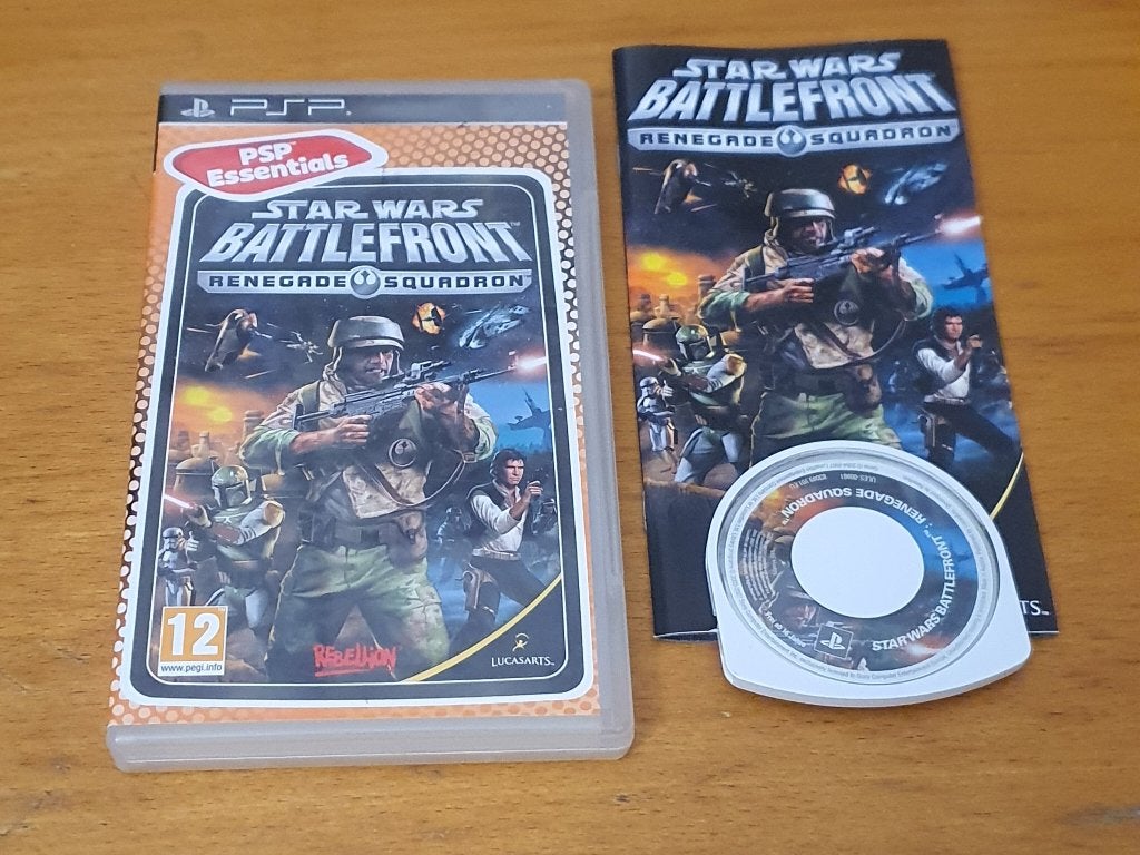PSP | Star Wars Battlefront Renegade Squadron, Spelcomputers en Games, Gebruikt, Shooter, 1 speler, Ophalen of Verzenden