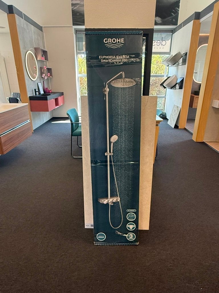 Grohe Euphoria SmartControl Doucheset 260 badthermostaat, Ophalen, Nieuw, Chroom, Douche