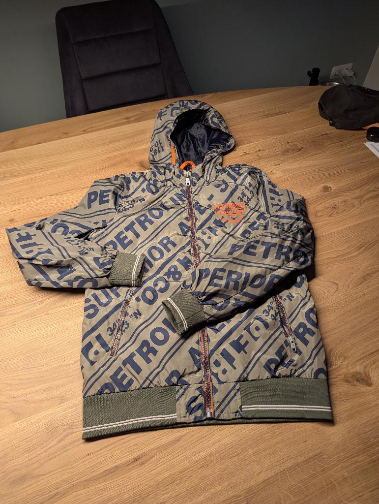 Petrol zomerjas jongen maat 164, Petrol, Ophalen of Verzenden, Zo goed als nieuw, Jongen