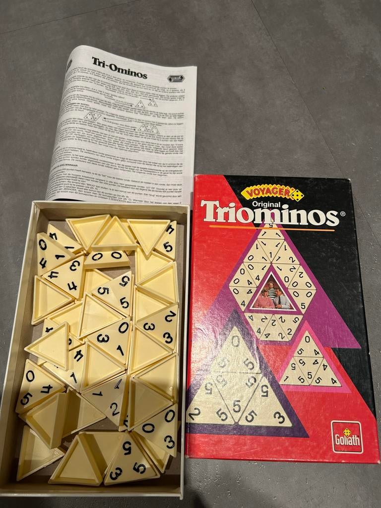 Triominos reisspel van Goliath, Ophalen of Verzenden, Gebruikt