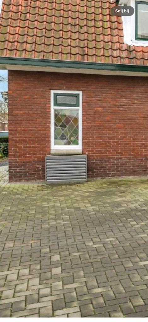 Buitenunit airco omkasting met uitsparing, Ophalen, Gebruikt