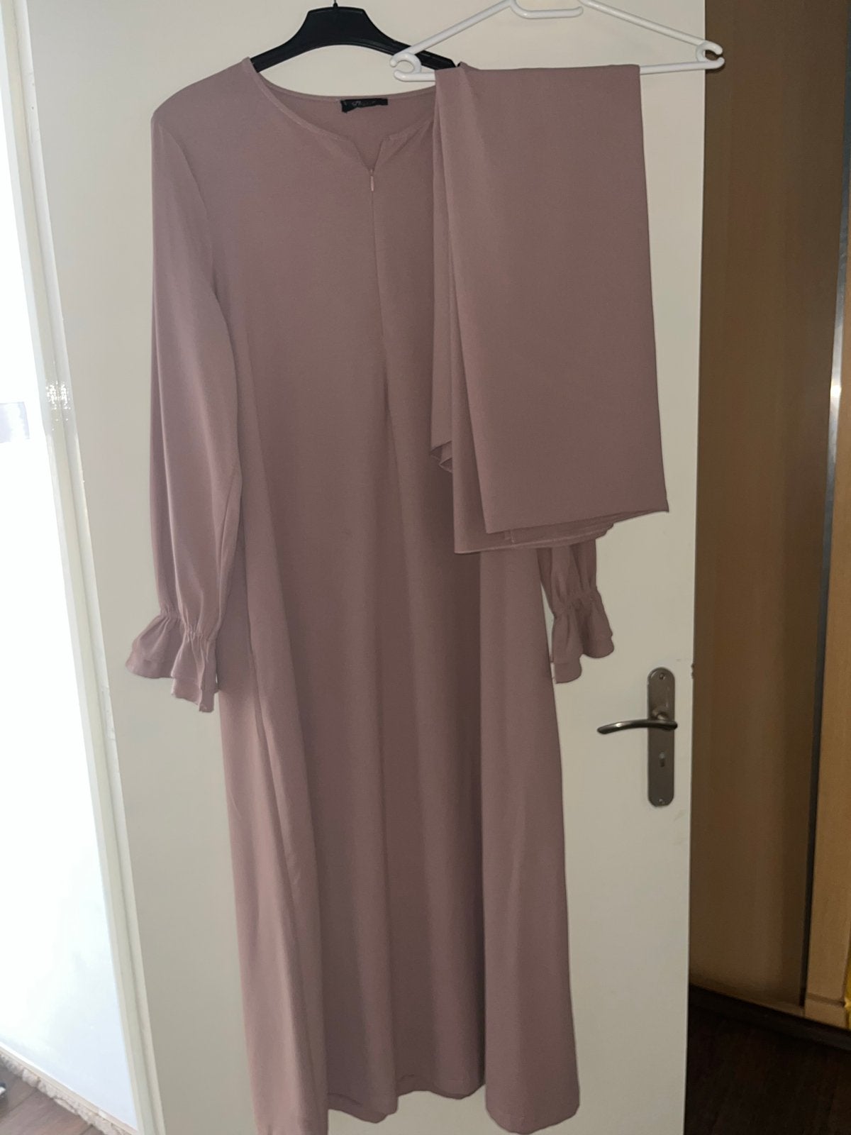 Khimar set oud roze, Maat 42/44 (L), Ophalen of Verzenden, Zo goed als nieuw, Roze