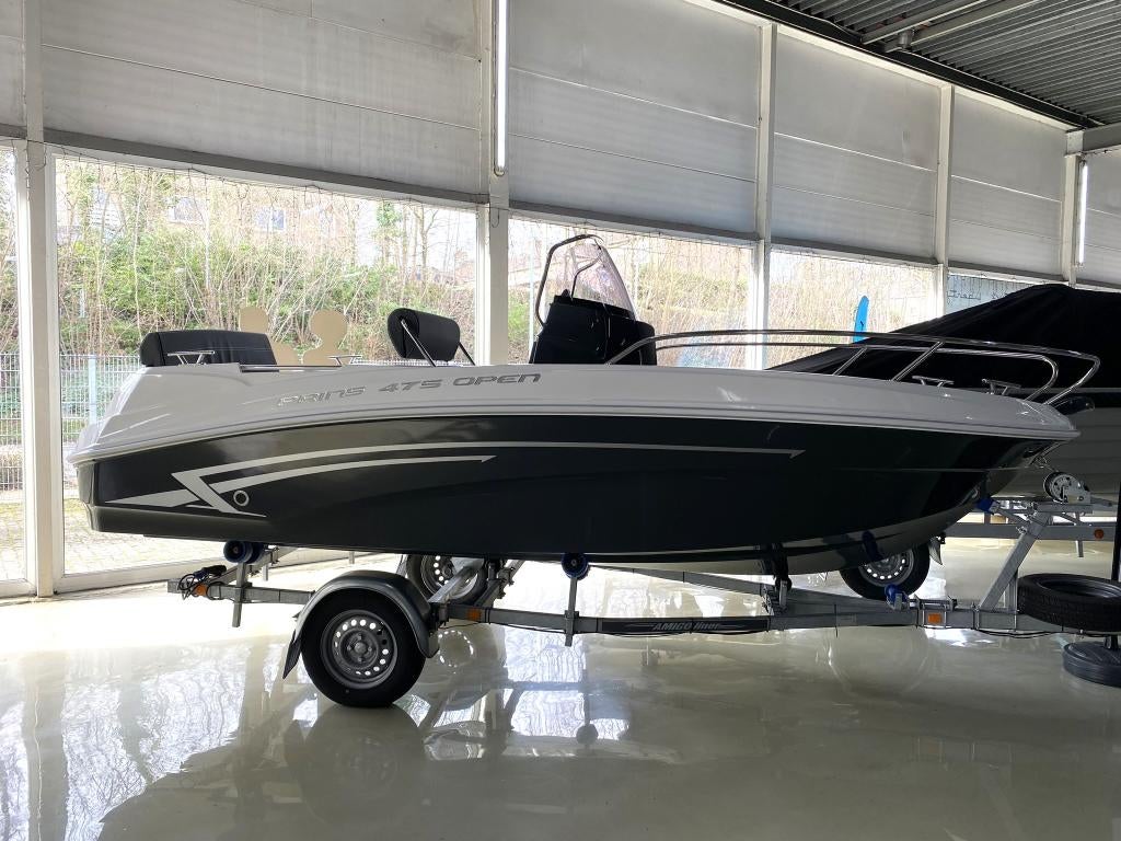 Prins 475 Console/Sportboot NIEUW ,goedkoopste van NEDERLAND, Ophalen, Nieuw, Buitenboordmotor, 50 tot 70 pk