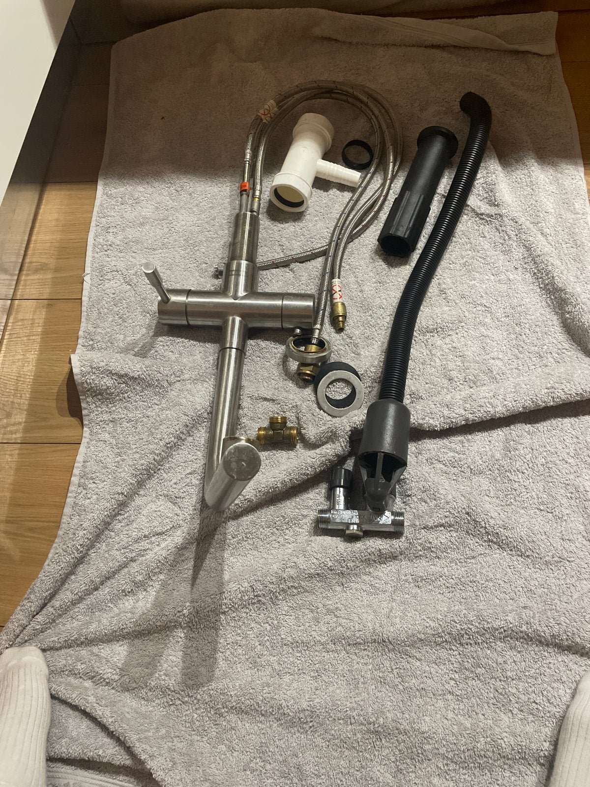 Franke RVS Keukenkraan met kokend water, Minder dan 50 cm, Gebruikt, Verzenden, Minder dan 100 cm