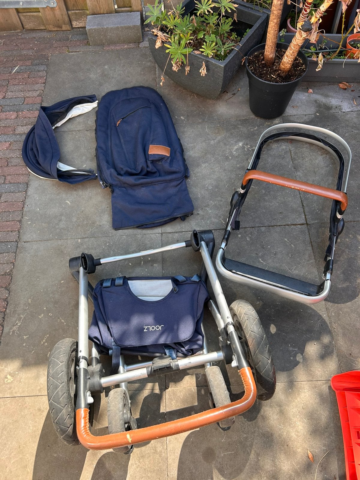 Joolz kinderwagen blauw gebruikt, Ophalen, Zo goed als nieuw, Overige merken