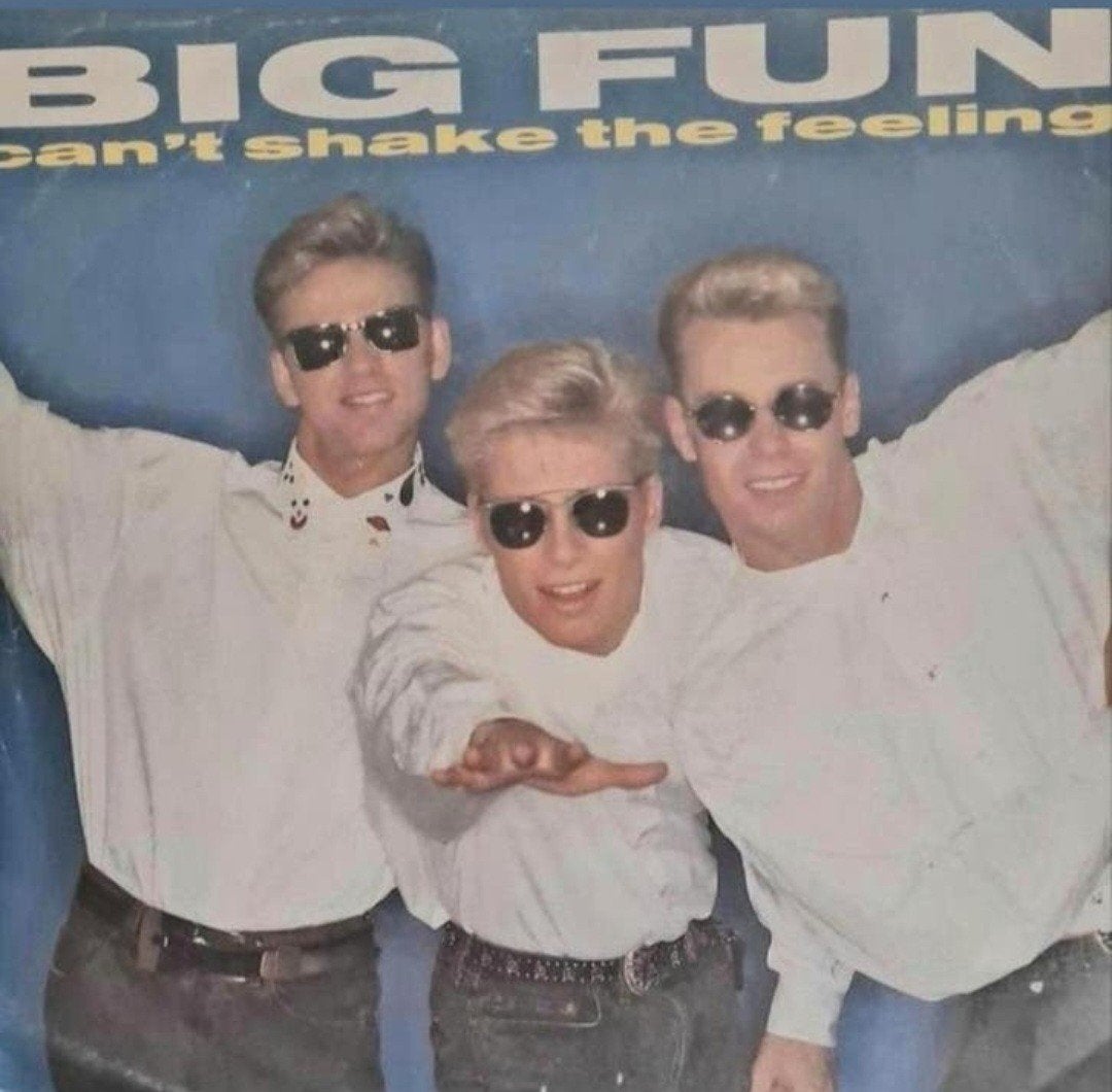 BIG FUN - CAN'T SHAKE THE FEELING, Ophalen of Verzenden, Gebruikt