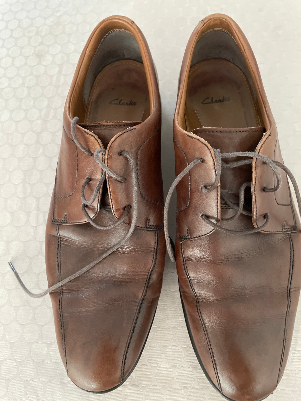Clarks Heren Veterschoenen -- 44, Kleding | Heren, Bruin, Ophalen of Verzenden, Gedragen, Veterschoenen