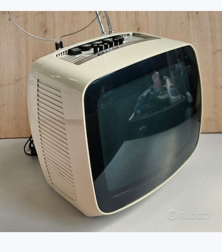 INDESIT Jaren '70 TV - Decoratief Vintage Model, Audio, Tv en Foto, Vintage Televisies, Ophalen, Niet werkend, Overige merken