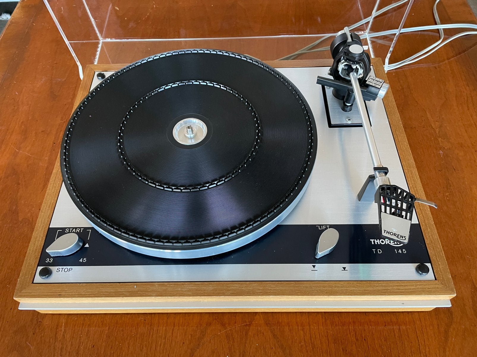 Thorend td 145 autoafslag, Audio, Tv en Foto, Ophalen, Zo goed als nieuw, Platenspeler, Thorens