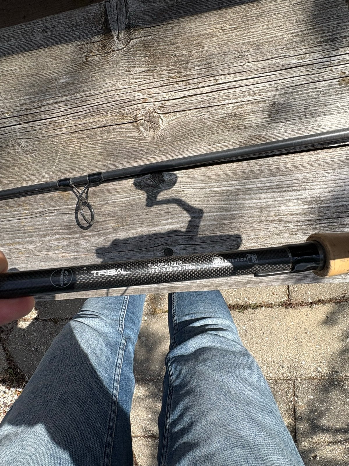 Shimano Tribal Longcast TLCSPC12275 2B Werphengel, Ophalen of Verzenden, Gebruikt, Werphengel
