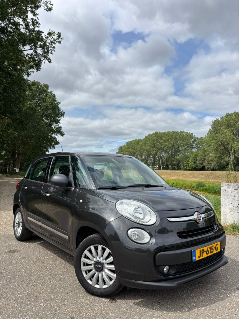 Fiat 500L L 1.4 T-jet 120 2016 Grijs NIEUWE APK+DISTRIBUTIE, Voorwielaandrijving, 4 cilinders, 400 kg, Handgeschakeld