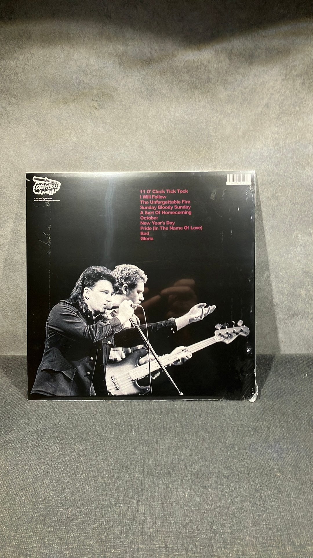 U2. — Bloody Bologna, LP, Rock, Ophalen of Verzenden, Beschermende buitenhoes