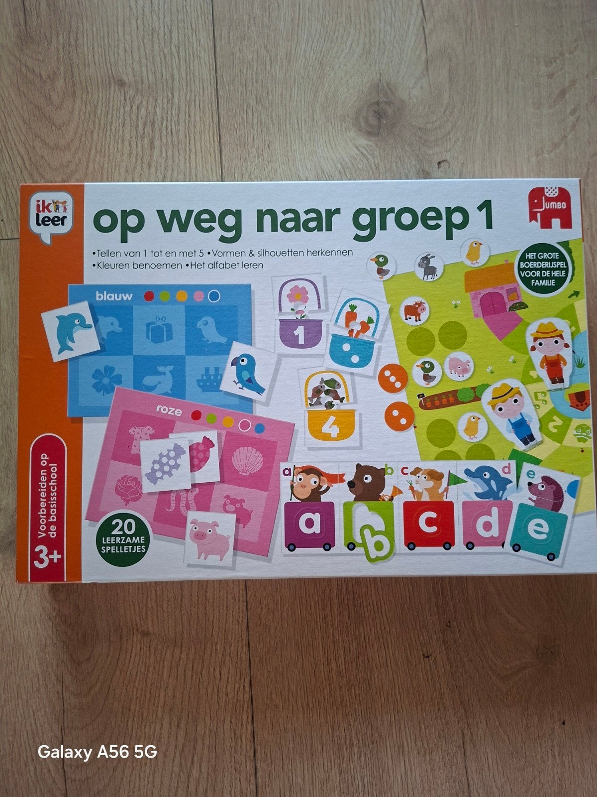 Jumbo educatieve spellen, Ophalen, Zo goed als nieuw, Taal en Lezen, Met licht