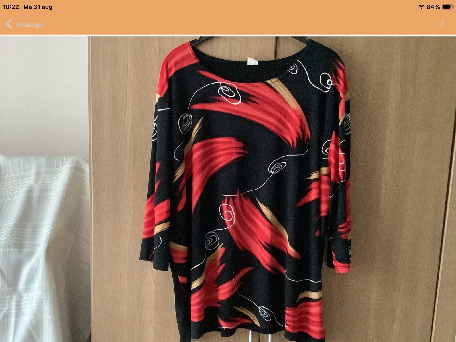 Tuniek met abstracte print - Maat XXL., Kleding | Dames, Ophalen of Verzenden, Zo goed als nieuw, Maat 46/48 (XL) of groter, Meerkleurig