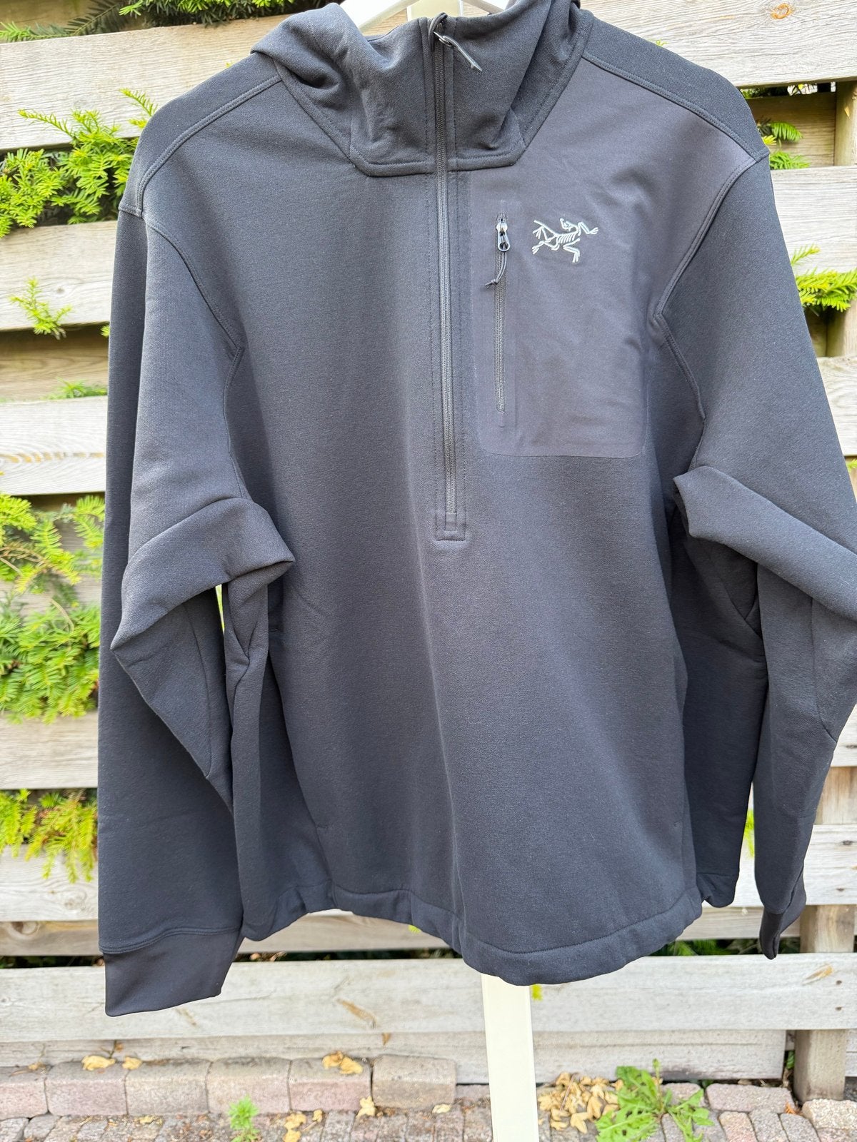 Arc'teryx Aestas Pullover Hoody Zwart Dames XL Polartec, Ophalen of Verzenden, Zo goed als nieuw, Kleding