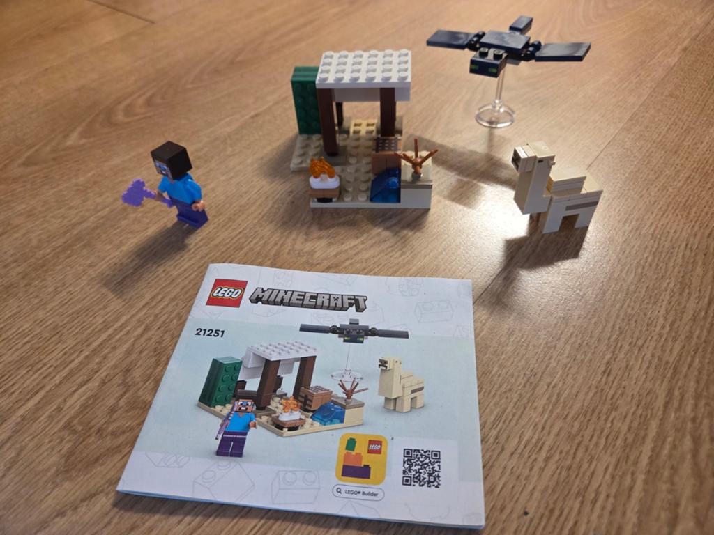 LEGO Minecraft 21251 De Woestijnexpeditie, Compleet, Minecraft, Lego, Ophalen of Verzenden