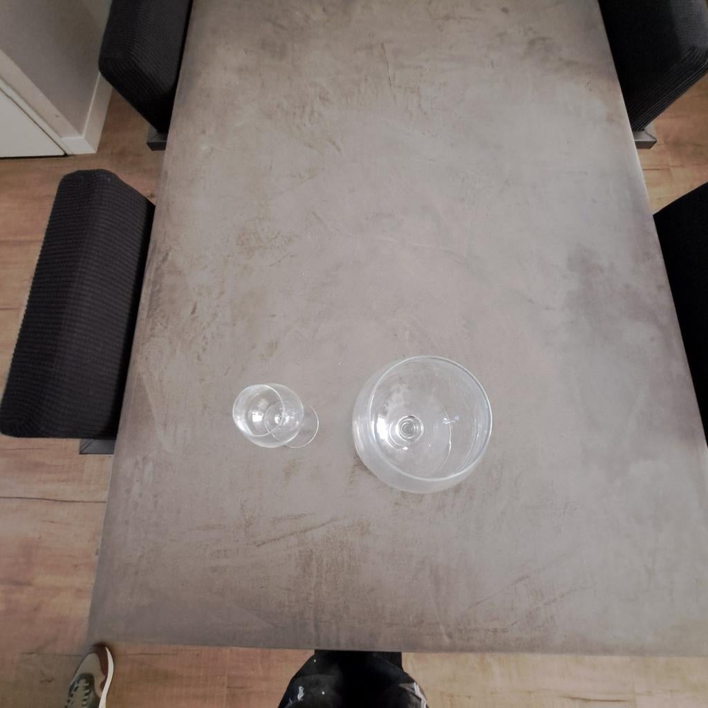 Wijnglas vaas, Huis en Inrichting, Ophalen, Minder dan 50 cm, 50 tot 100 cm, Rond