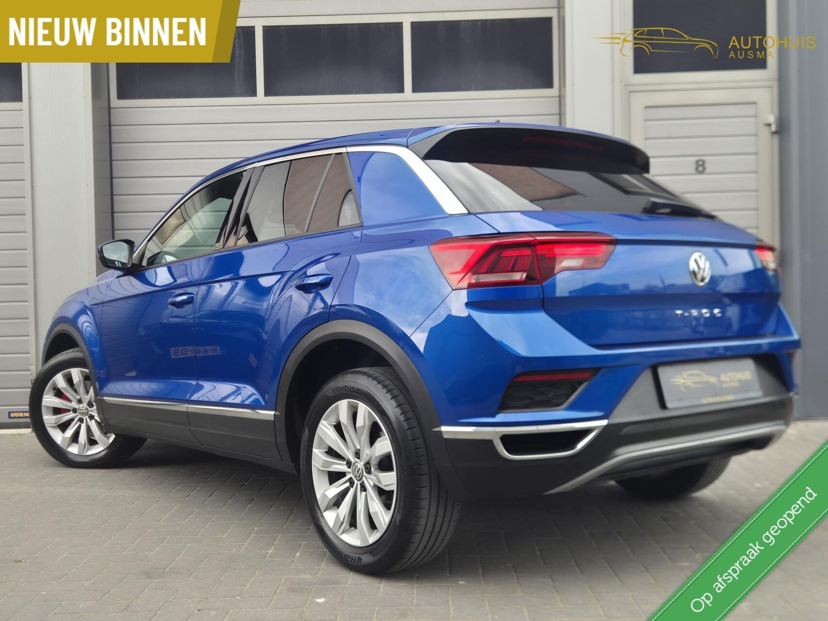 Volkswagen T-Roc 1.5 TSI Sport/Virtual/ACC/Dode/Lane/Carplay, Auto's, Voorwielaandrijving, Dealer onderhouden, Zwart, 4 cilinders