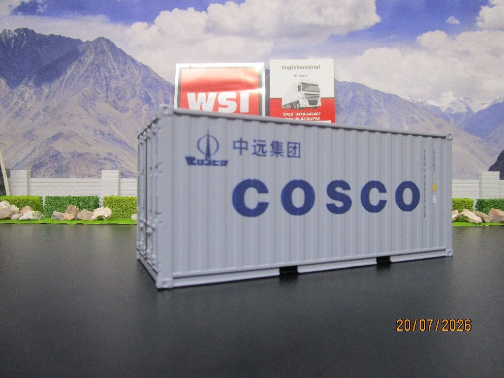 premium line 20 ft container cosco 04-2254 wsi, Ophalen, Nieuw, Bus of Vrachtwagen, Wsi