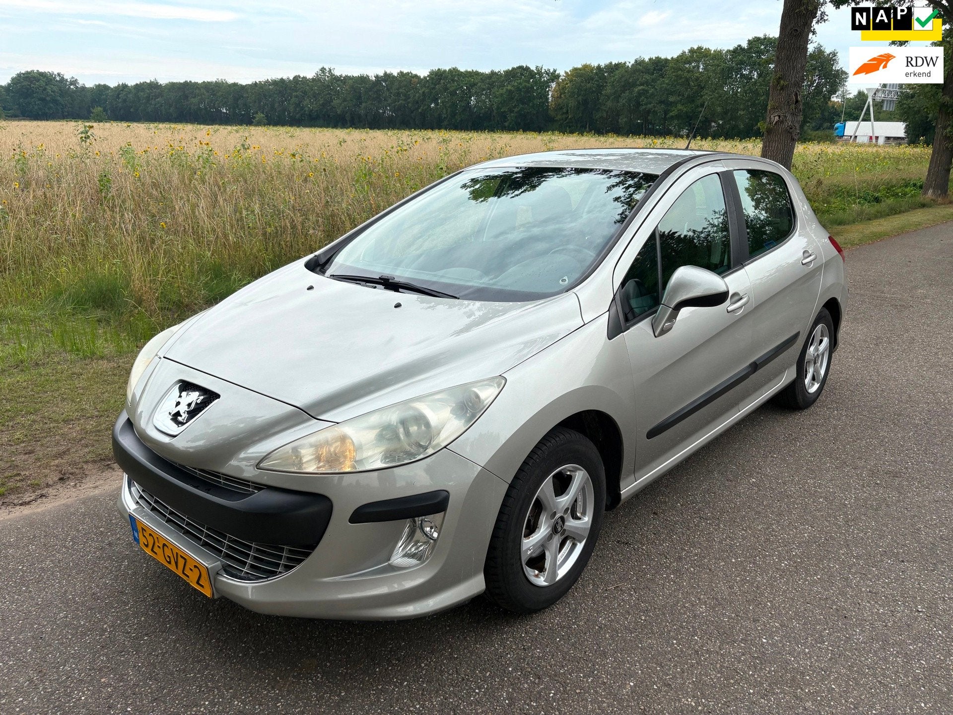Peugeot 308 1.6 VTi XS Nieuwe APK/Trekhaak/Cruise/Lm/Rijdt p, Voorwielaandrijving, Gebruikt, 680 kg, 4 cilinders