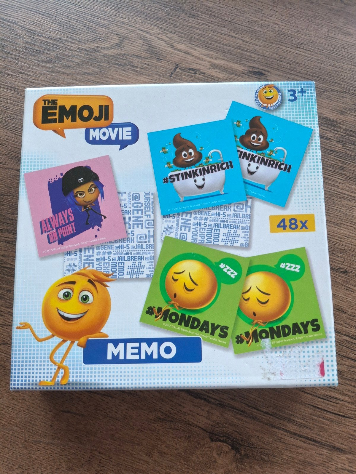 Memory-spel gebaseerd op de animatiefilm "The Emoji Movie"., Ophalen of Verzenden, Jongen of Meisje