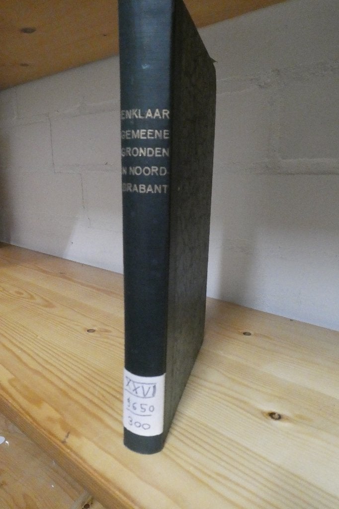 Gemeene Gronden in Noord-Brabant in de Middeleeuwen, Ophalen of Verzenden, Gelezen, Dr. D. Th. Enklaar