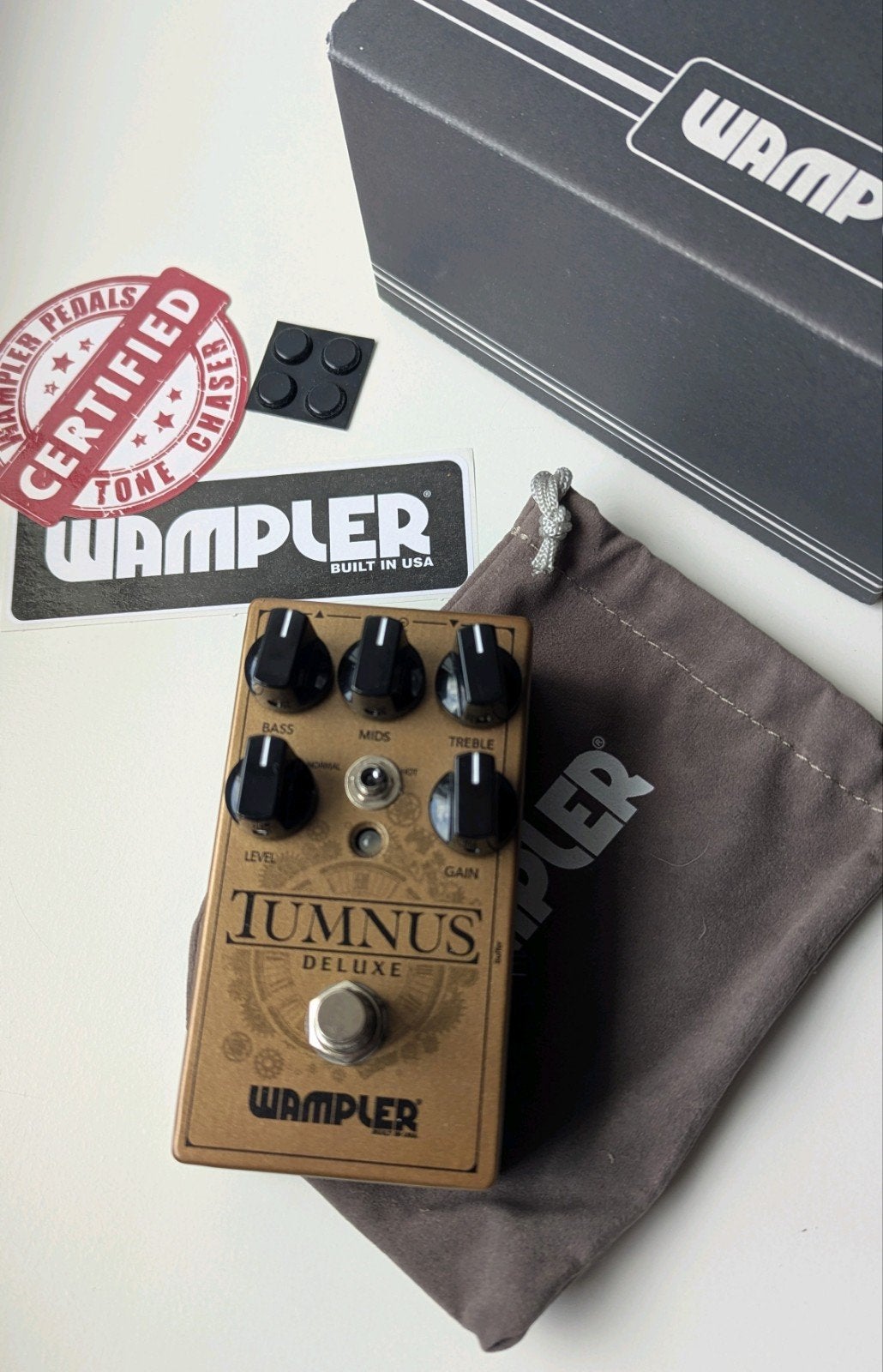 Wampler Tumnus deluxe pedal, Muziek en Instrumenten, Effecten, Ophalen of Verzenden, Zo goed als nieuw