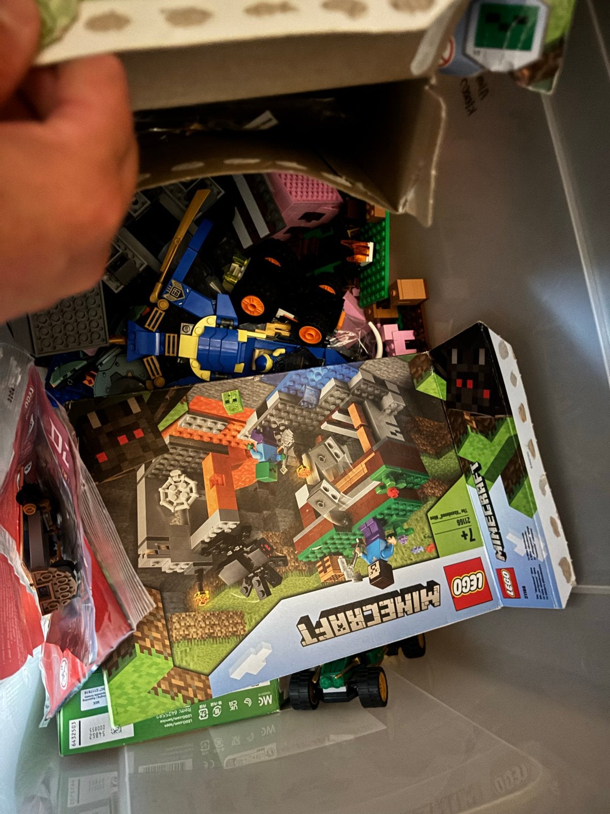 Grote partij LEGO met diverse sets en handleidingen, Ophalen, Gebruikt, Overige merken
