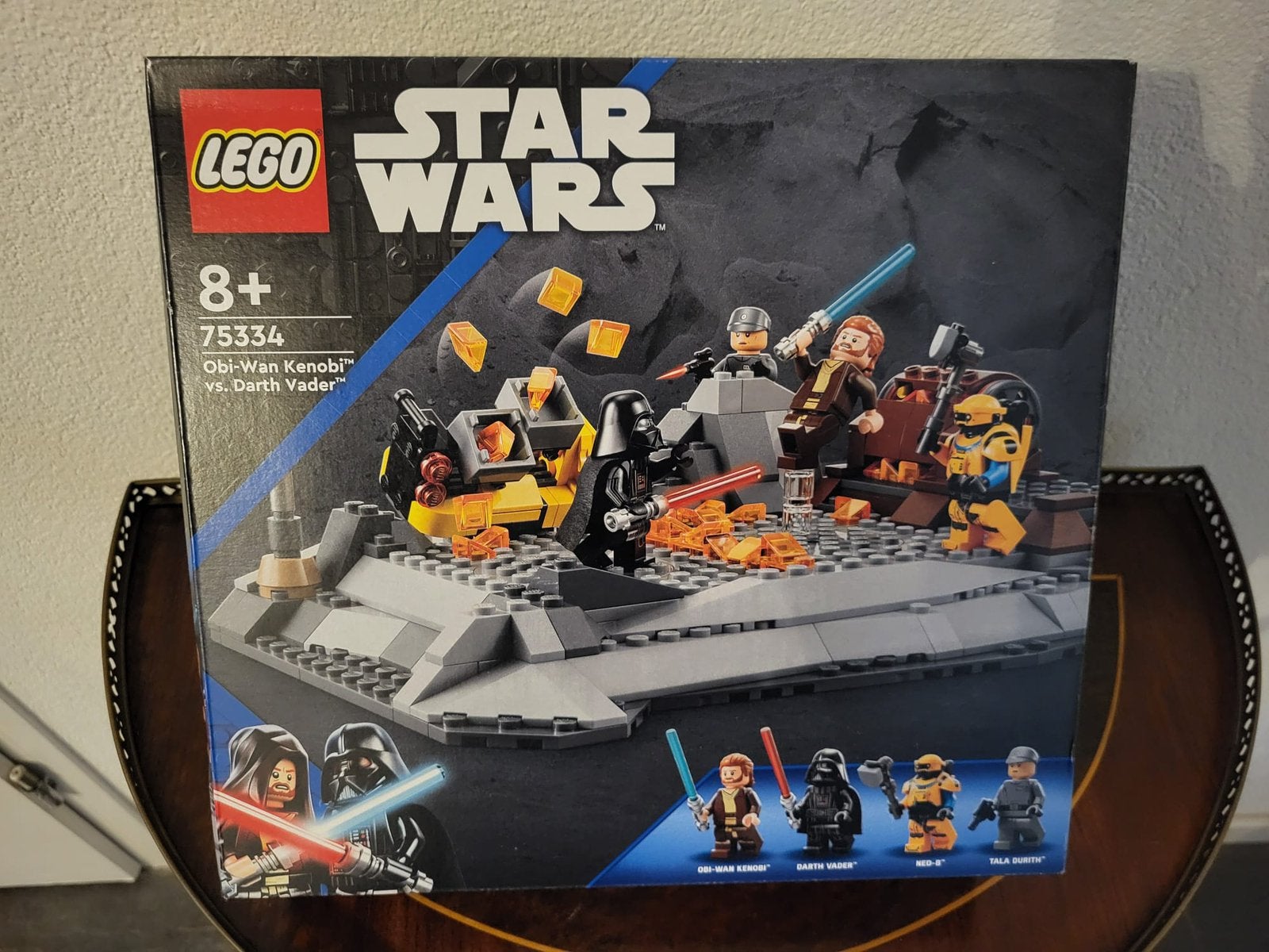 Lego StarWars 75334 obi-wan kenobi vs dart vader, Star Wars, Lego, Nieuw, Ophalen of Verzenden