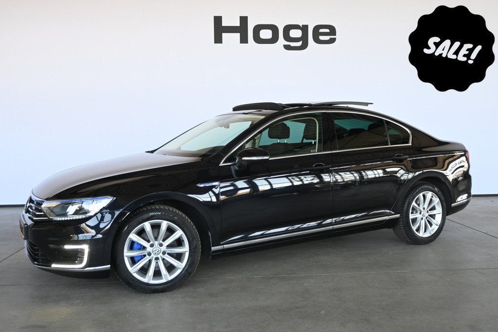 Volkswagen Passat 1.4 TSI GTE Connected Automaat Carplay Ada, Auto's, Volkswagen, Gebruikt, 4 cilinders, 1622 kg, Zwart