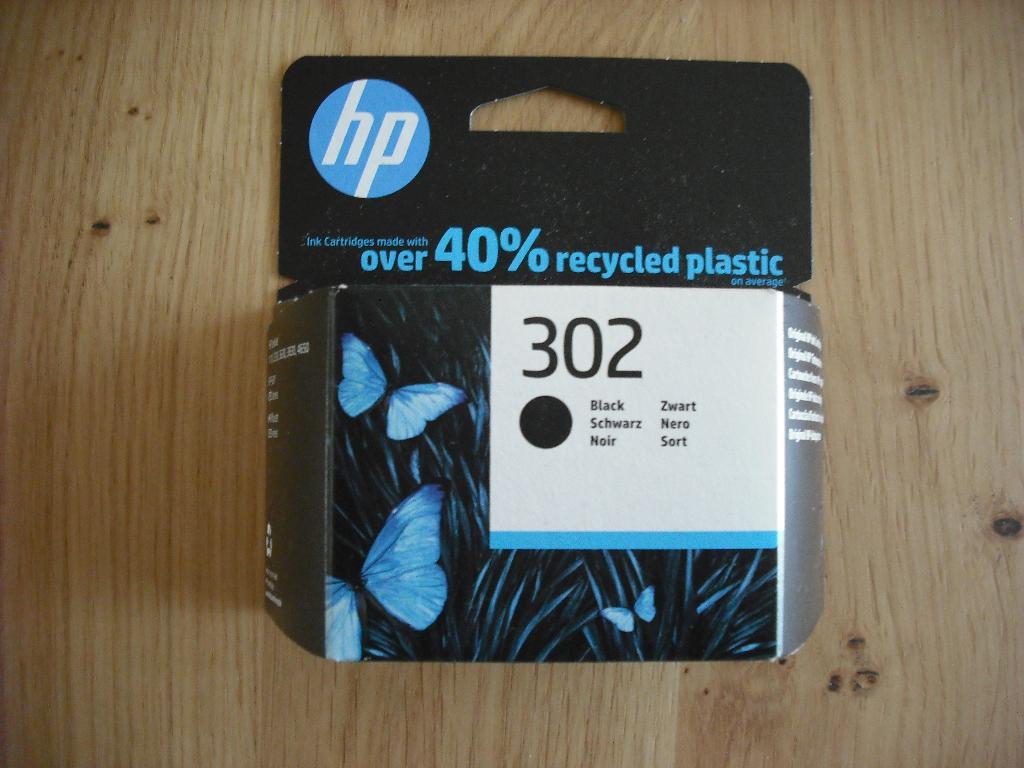 Zwarte inkt voor printer, Ophalen, Nieuw, Cartridge, HP (ORIGINEEL)