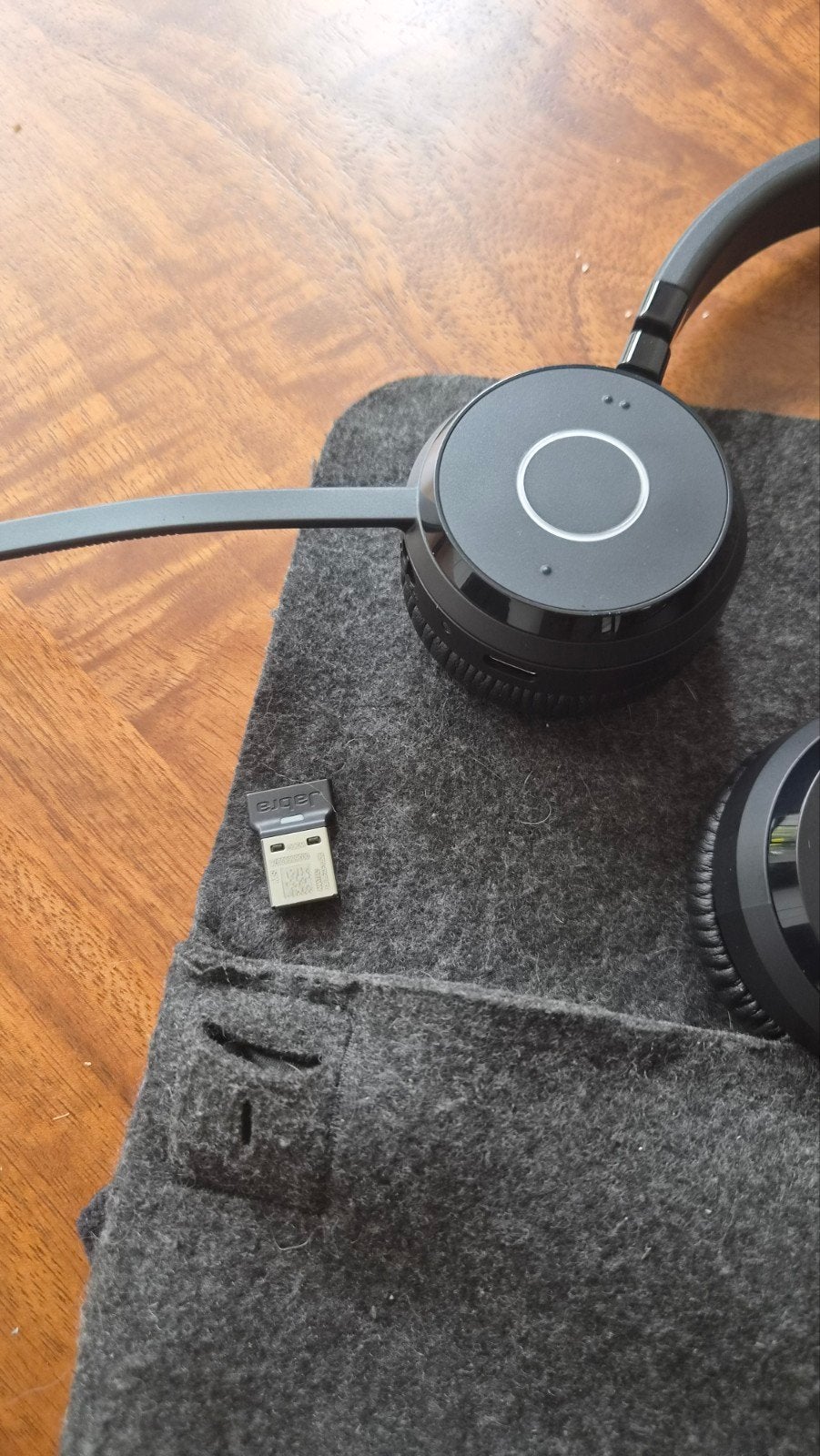 Jabra Evolve 65 MS Stereo Headset - Zo goed als nieuw, Audio, Tv en Foto, Koptelefoons, Draadloos, On-ear, Ophalen of Verzenden