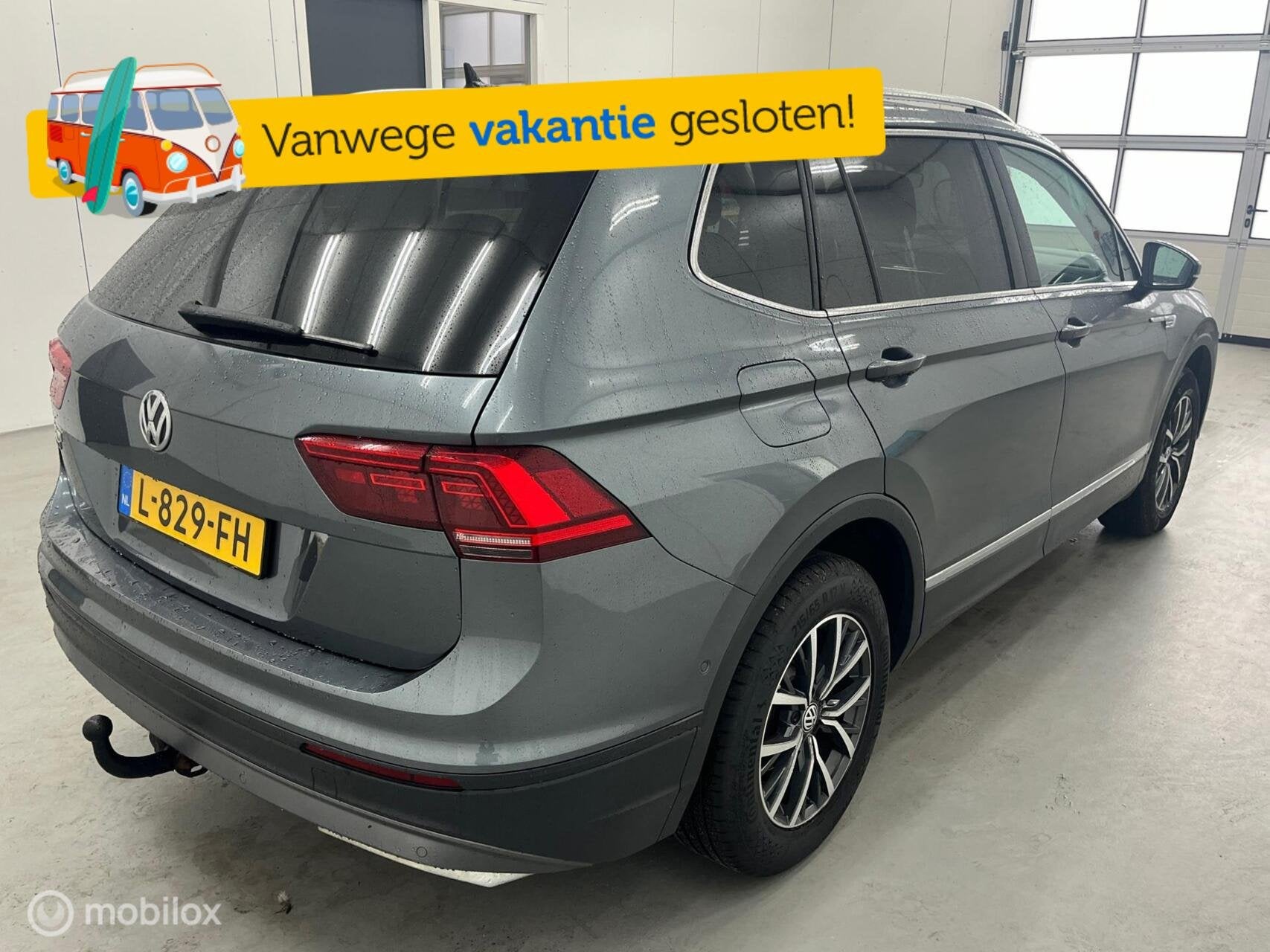 VW Tiguan Allspace 1.5 TSI Highline Automaat Trekhaak Virtua, 150 pk, SUV of Terreinwagen, 84 €/maand, 750 kg