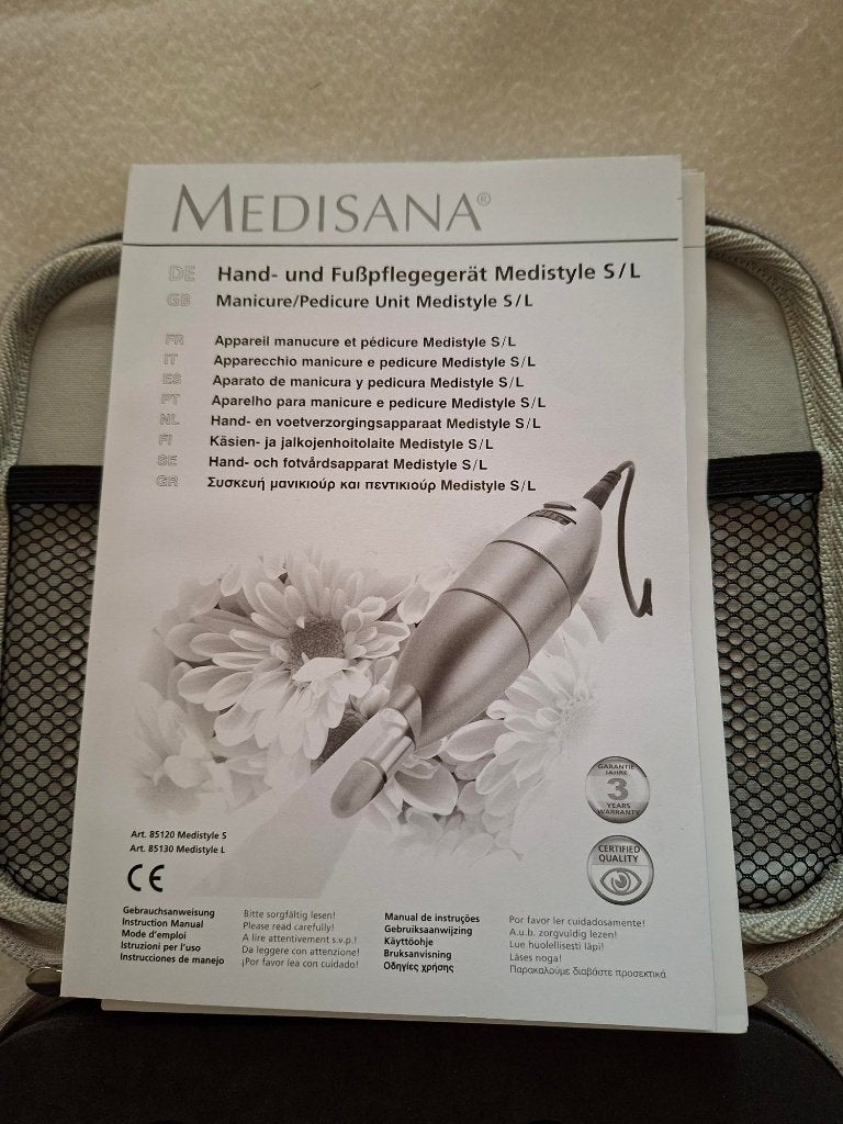 Manicure – Pedicure set van Medisana, Witgoed en Apparatuur, Ophalen of Verzenden, Nieuw, Hand- en Voetverzorging