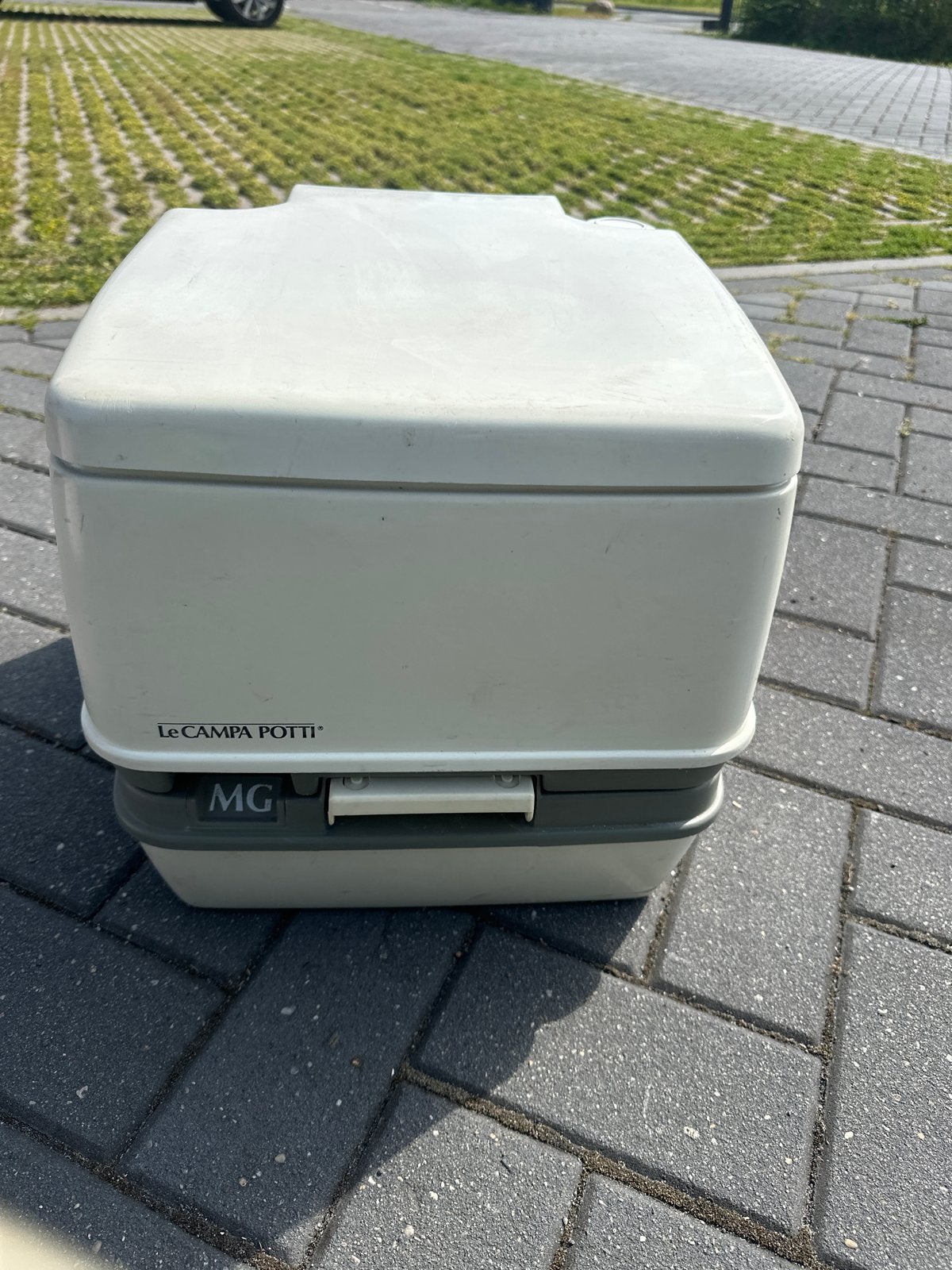 Thetford Le Campa Potti MG ELE draagbaar toilet Hoogte 34 cm, Caravans en Kamperen, Ophalen, Gebruikt