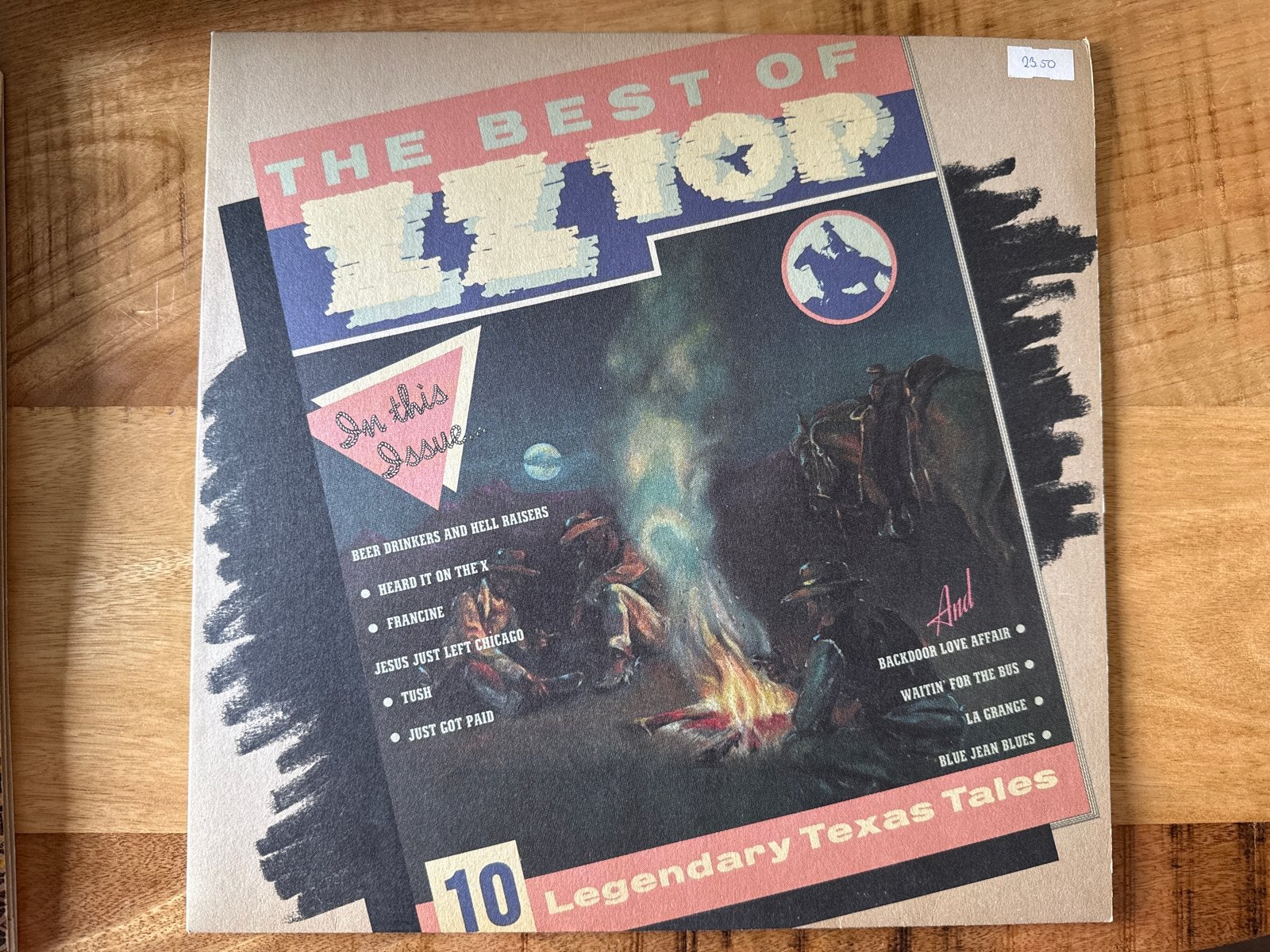 ZZ Top - The Best Of ZZ Top LP, Cd's en Dvd's, LP, Gebruikt, Blues Rock, Ophalen of Verzenden