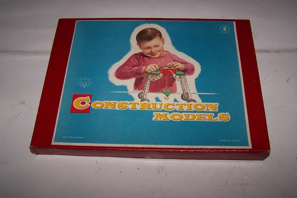 Vintage jaren '50/'60 Construction Kit. Izgs., Antiek en Kunst, Antiek | Speelgoed, Ophalen of Verzenden