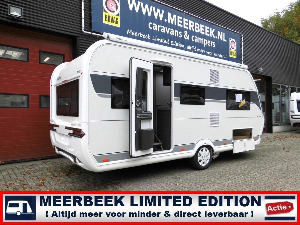 Hobby De Luxe 495 UL 4289,=KORTING AIRCO+THULE, Caravans en Kamperen, Caravans, Schokbreker, Rondzit, Hobby, Particulier