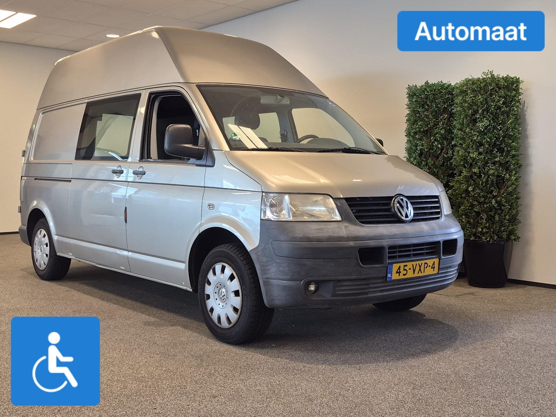 Volkswagen Transporter L2H3 Rolstoelbus Automaat - rolstoel, 12 maanden, Stof, Gebruikt, Volkswagen