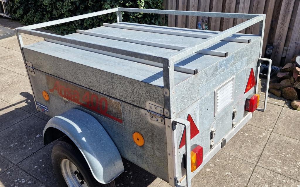 Ansa 400 bagagewagen Vaste prijs €240, Watersport en Boten, Hengelsport | Karpervissen, Ophalen, Zo goed als nieuw, Complete set
